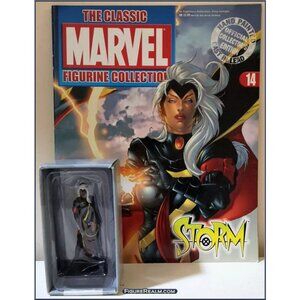 Eaglemoss 1:16‎ Classic Marvel Figurine w/Book: Storm #14